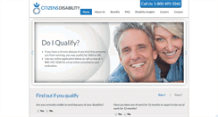 Desktop Screenshot of citizensdisability.com