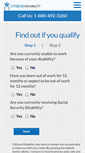 Mobile Screenshot of citizensdisability.com